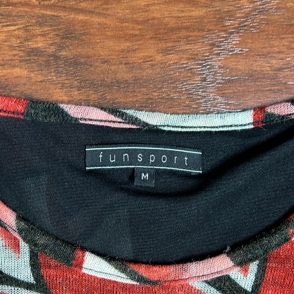 funsport  black long sleeved embellished dress - Picture 3 of 10